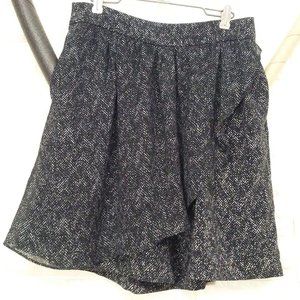 Corey Lynn Calter Skort Sz-6 Dressy Shorts Black